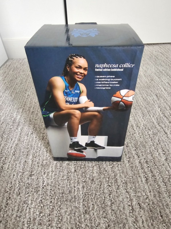 2024 Exclusive  Minnesota Lynx  Napheesa Collier Limited Edition Bobblehead Rare