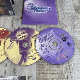 Shenmue Sega Dreamcast Video Game Complete w/ 4-Disc, Manual & Passport Great