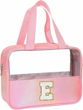 Beauty Case Da Viaggio Trasparente, Trousse Trucchi Donna, Borsa Da Toilette in 