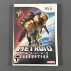 Metroid Prime 3 Corruption Nintendo Wii Complete CIB Tested