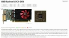 AMD Radeon R5 430 2GB GDDR5 Graphics Card ✅LOW Profile SFF ✅DVI DP ✅Dell 0F8PX ✅
