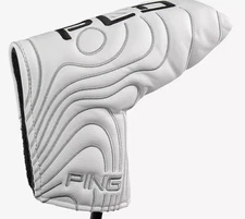 Ping Golf PLD Anser 2024 Black/White/Grey Putter Headcover