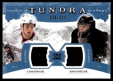 2011-12 Upper Deck Artifacts Tundra Tandems Jerseys Blue Cam Fowller/Jonas