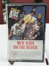 NKOTB New Kids On The Block - Debut Album Cassette 1986 CBS Records