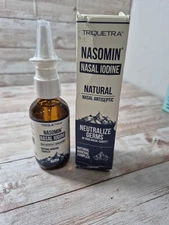Nasomin® Nasal Iodine – Nasal Antiseptic Spray – Neutralize Your Nose of Germ...