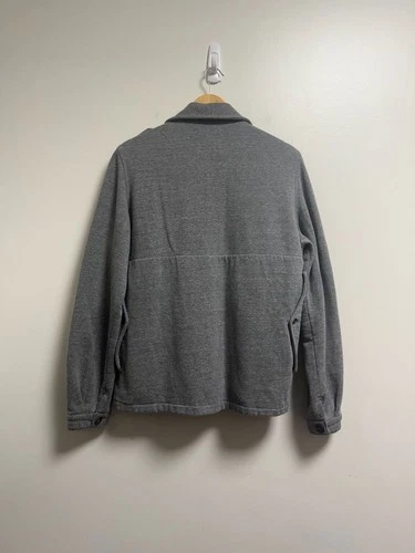 WvG Wolf vs GOAT Grey Knit Field Jacket image 3