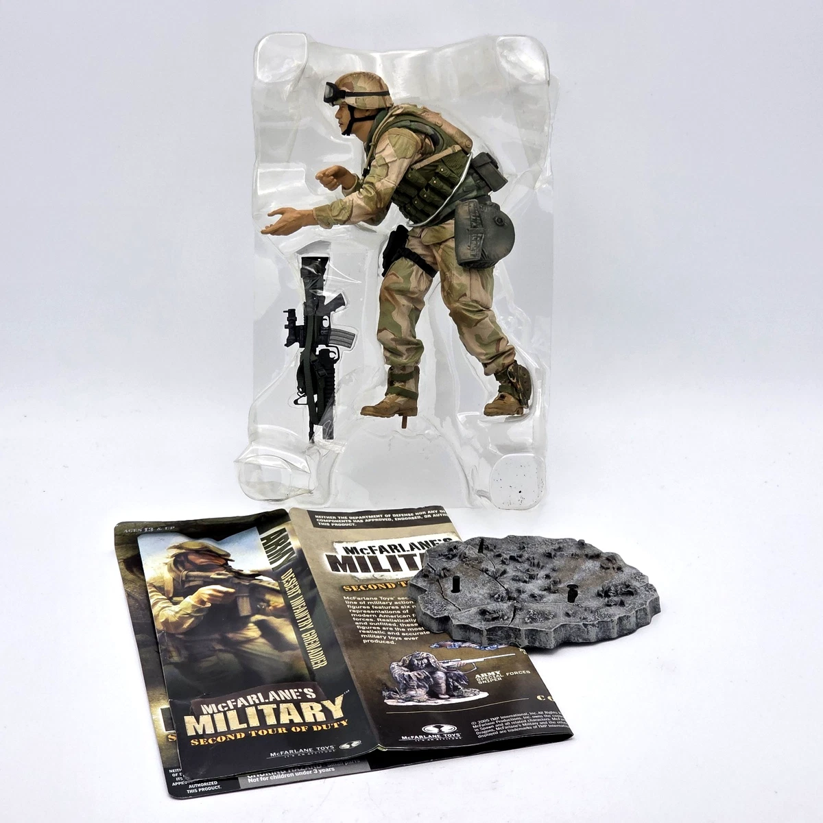 25+ McFarlane Toys Military & Adventure Action Figures 2005 Year