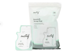 Motif Medical Breast Milk Storage Bags 8oz Single Use Bags 90 count BPA-Free