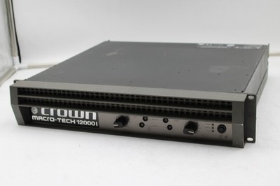 Crown Macro-Tech 12000i 2-Channel Professional Power Amplifier POWER TESTED