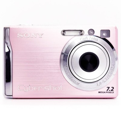 SONY ソニー サイバーショット DSC-W80 ピンク デジタルカメラ Sony DSC-W80 Pink 7.2MP 3x Zoom Digital Camera Cyber-shot