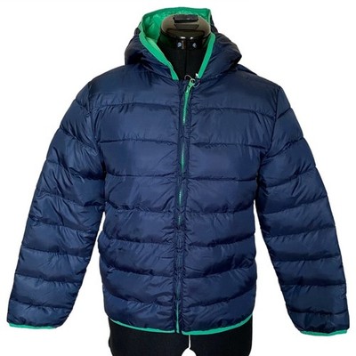 Epic THREADS Reversable Puffer Jacket Sie S With Hood Boys