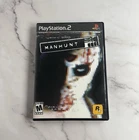 Manhunt (Sony PlayStation 2, 2003) - Complete W/Manual & Tested
