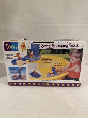 Disney Pooh Sand Scooping Boat NEW IN BOX w/Tigger - Picture 4 of 6