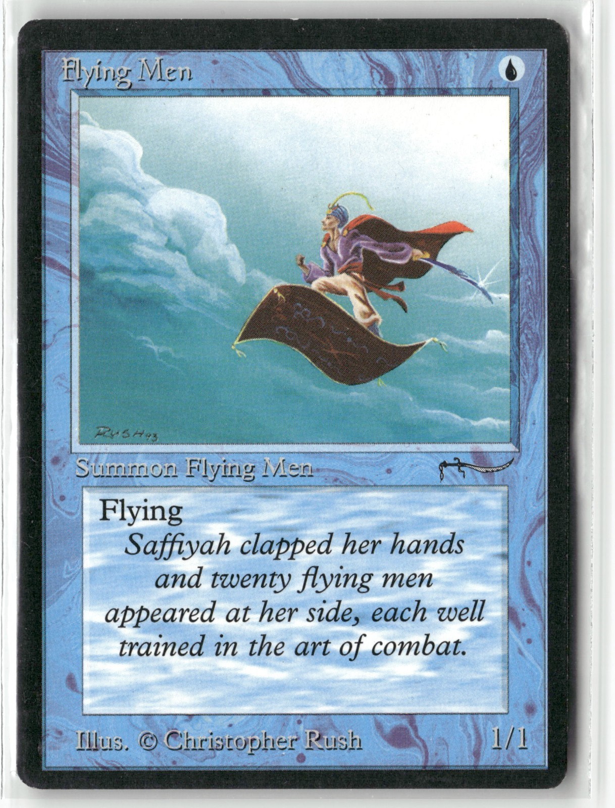 Arabian Nights Magic: The Gathering Flying Men MTG LP