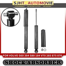 2x Rear Shock Absorbers For Volvo S60 S80 V70 876 875 285 184 384 1995-2010 2.3L