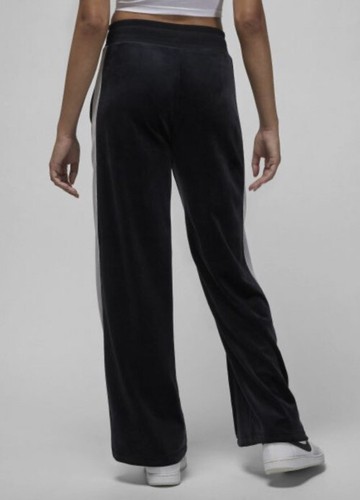 Nike Jordan Womens Flight Velour Pants Sweatpants Black Limited Medium M New Tag - Picture 2 of 6