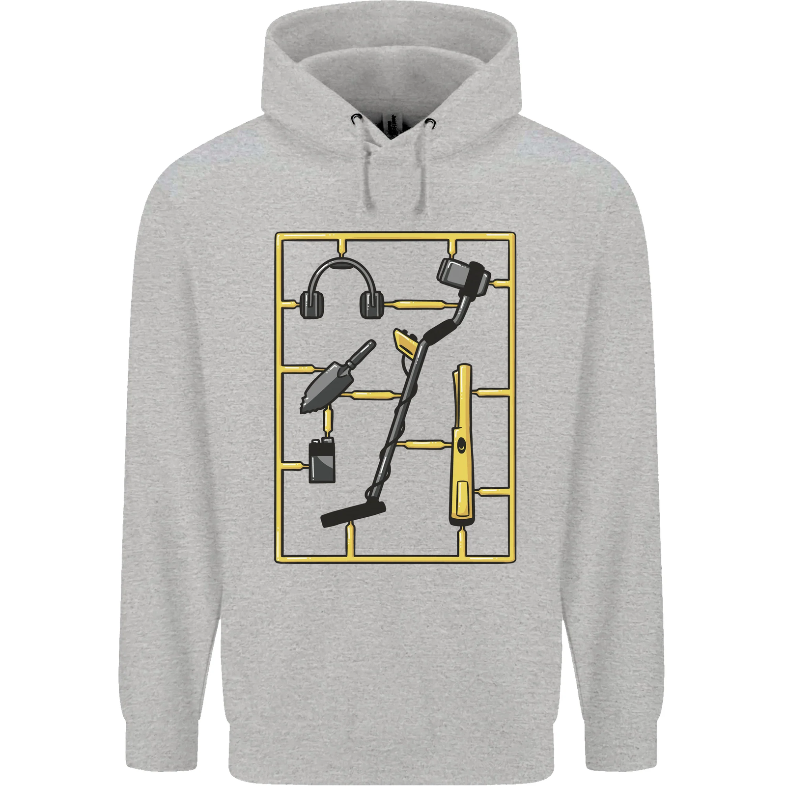 Metal Detecting Gear 80% Cotton Mens Hoodie by Detector Stuff  
