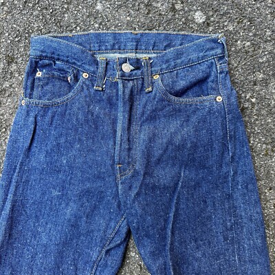 Levis Vintage 70s Redline Single Stitch 501 XX Jeans 66 SS Dark