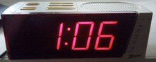 Zenith z- 5010 Alarm Clock WORKS ! VINTAGE RE...