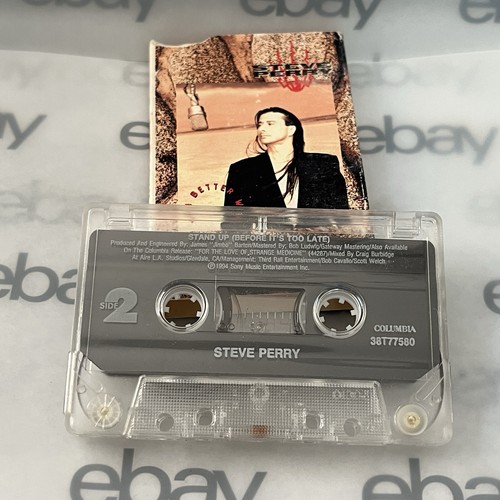Steve Perry - You Better Wait - 1994 Cassette Tape Single 38T 77580 - Picture 4 of 7