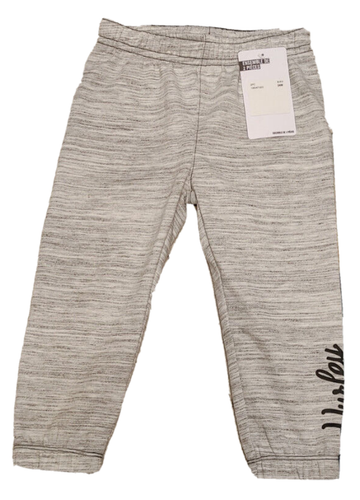 NWT Hurley Boy's Grey Heather Jogger Sweat Pants 24M