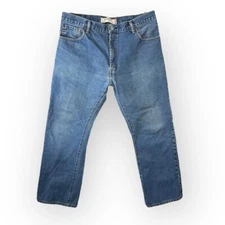 Levis 517 Jeans Men Size 38x32 Blue Bootcut Denim Cowboy Western Rodeo Workwear