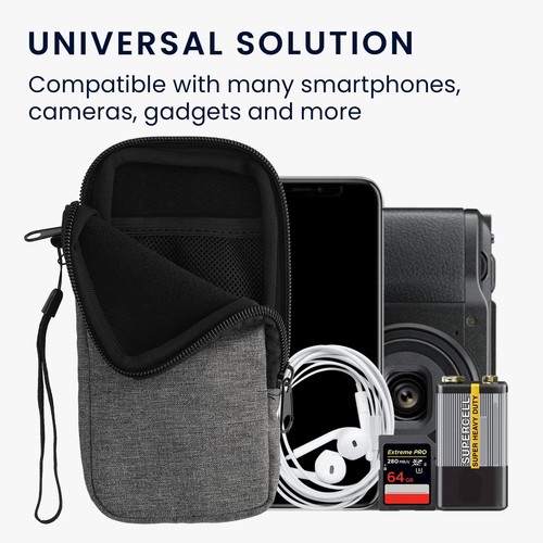 Custodia per Smartphone XL - 6,7 6,8" - Astuccio Porta Cellulare - Zdjęcie 4 z 7
