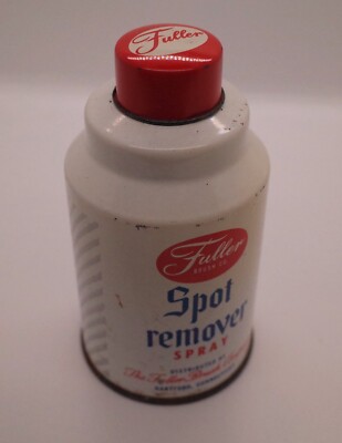 Vintage FULLER BRUSH CO. Empty Spot Remover Spray Can 1940s?