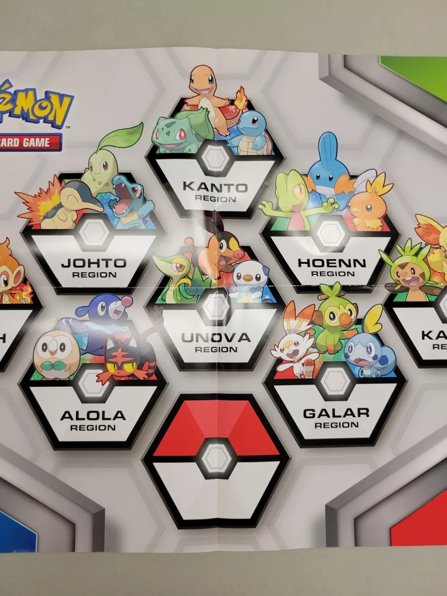 Pokemon Sword and Shield Galar Starters Custom Poster 12X16