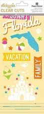 Scrapbooking Crafts PH Stickers Florida Castle Magical Rides Family Vacation Fun
