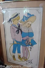 Greta Elgaard "Children" Limited Edition, 323/400, Signed Lithograph[art]