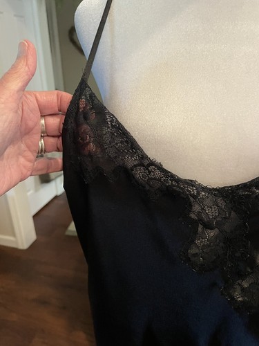 Vtg Oscar De La Renta Pink Label Sz Lg Black Whimsygoth Hollywood Glamour - Picture 5 of 11