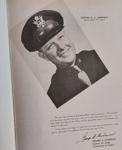 Escuela de Cadetes de Aviación Victory Field Vernon, Texas Clase 43-F 1944 de la Segunda Guerra Mundial - Imagen 7 de 7