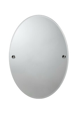 Croydex QM461041, Worcester Flexi-Fix  Spiegel, Chrom, 450 x 320 x 106 mm