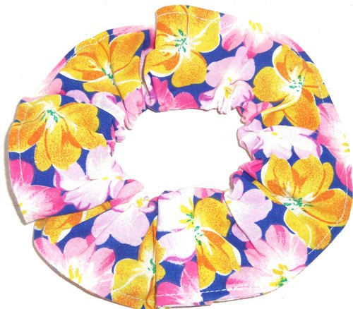 Cabello Scrunchie Floral Flores Rosa Corbata Cola de Caballo Soporte Scrunchies por Sherry NUEVO - Imagen 29 de 66