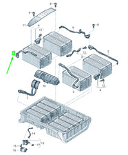NEW VOLKSWAGEN ARTEON 3H7 BATTERY HIGH-VOLTAGE CONNECTOR 3Q0915153AJ