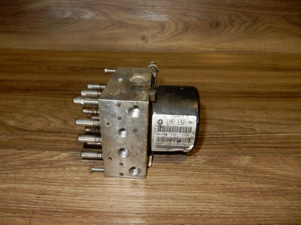 Módulo de bomba de freno antibloqueo conjunto ATE 2014-2017 Jeep ABS P68212478AA OEM Foto 4 de 4