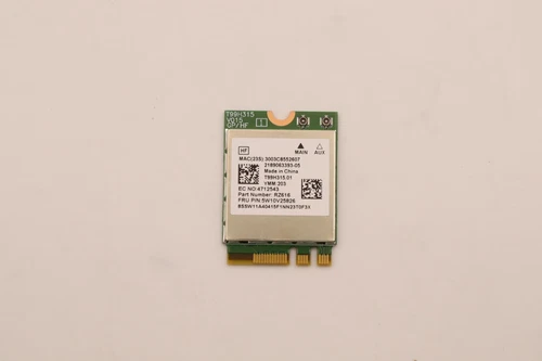 LENOVO WiFi WLAN Card DRAHTLOS, Drahtlos, CMB, AMD, RZ616 M2 - FRU 5W10V25826