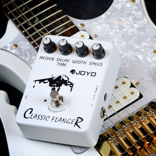 JOYO Flanger Pedale per Chitarra Elettrica Effetto Metallizzato Rapido Tremulous Vibrato JF-07 - Foto 10 di 10