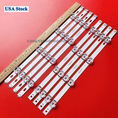 8pcs/set LED Strips for LG 42LF6200 42LB5300 42LB582V 42GB6310 42LF652V 42LB550v