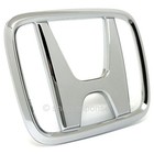 OEM Honda 93-97 Del Sol Front H Emblem Badge Chrome 75700-SR2-000 Genuine Parts
