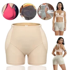 Padded Bum Pants Hip Enhancer Butt Booty Panty Lifter Shaper Underwear Shorts