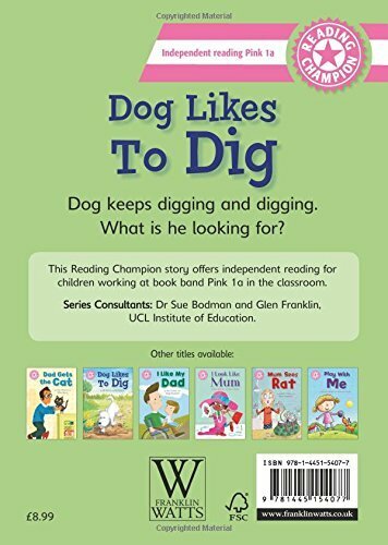 Reading Champion: Dog Likes to Dig: Independent Reading Pink 1A Hardcover - Bild 2 von 2