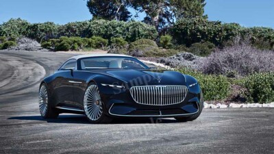 Vision Mercedes Maybach 6 Cabriolet 2018 High Res Wall Decor Print Photo Poster