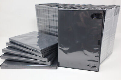 New Amaray Eco-Lite Replacement Black DVD Cases Pick Your Quantity