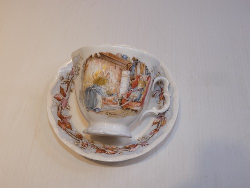 Royal Doulton Brambly Hedge "Winter" Tasse/Untertasse - Bild 3 von 5