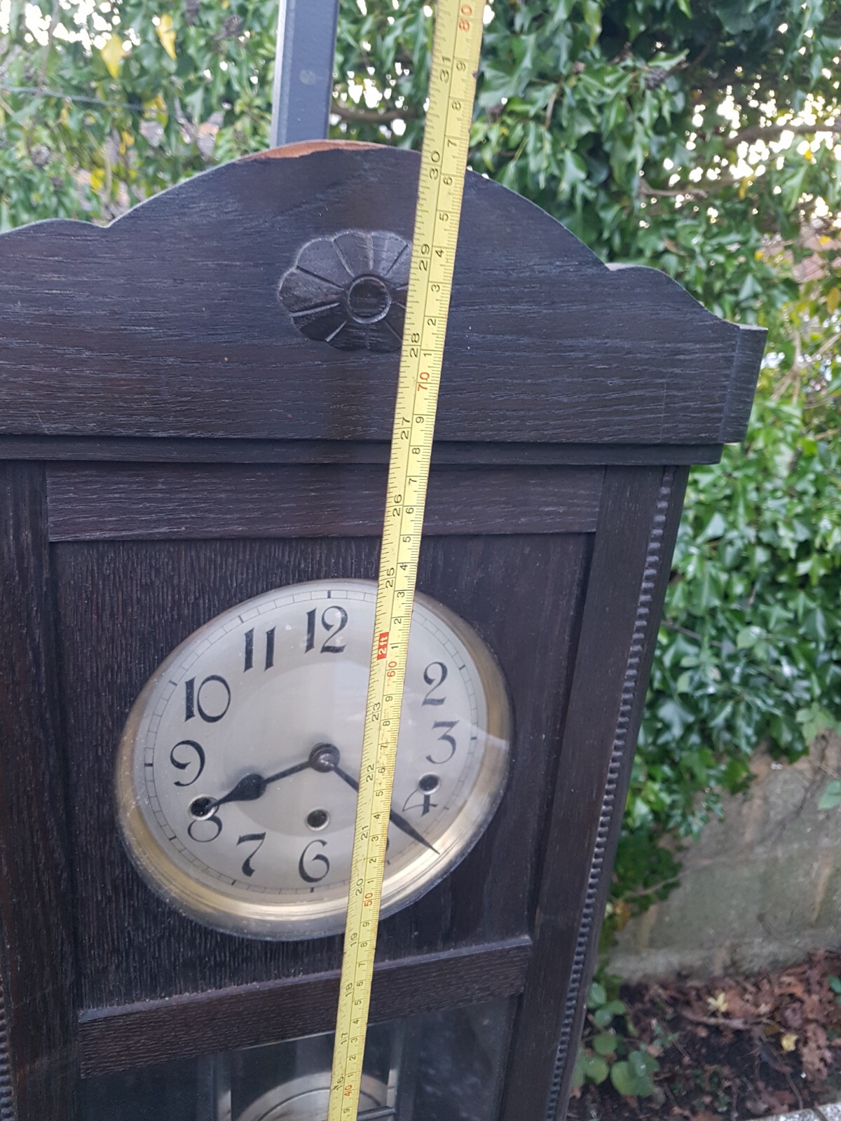 Large Vintage grandmother Wall Clock eBay