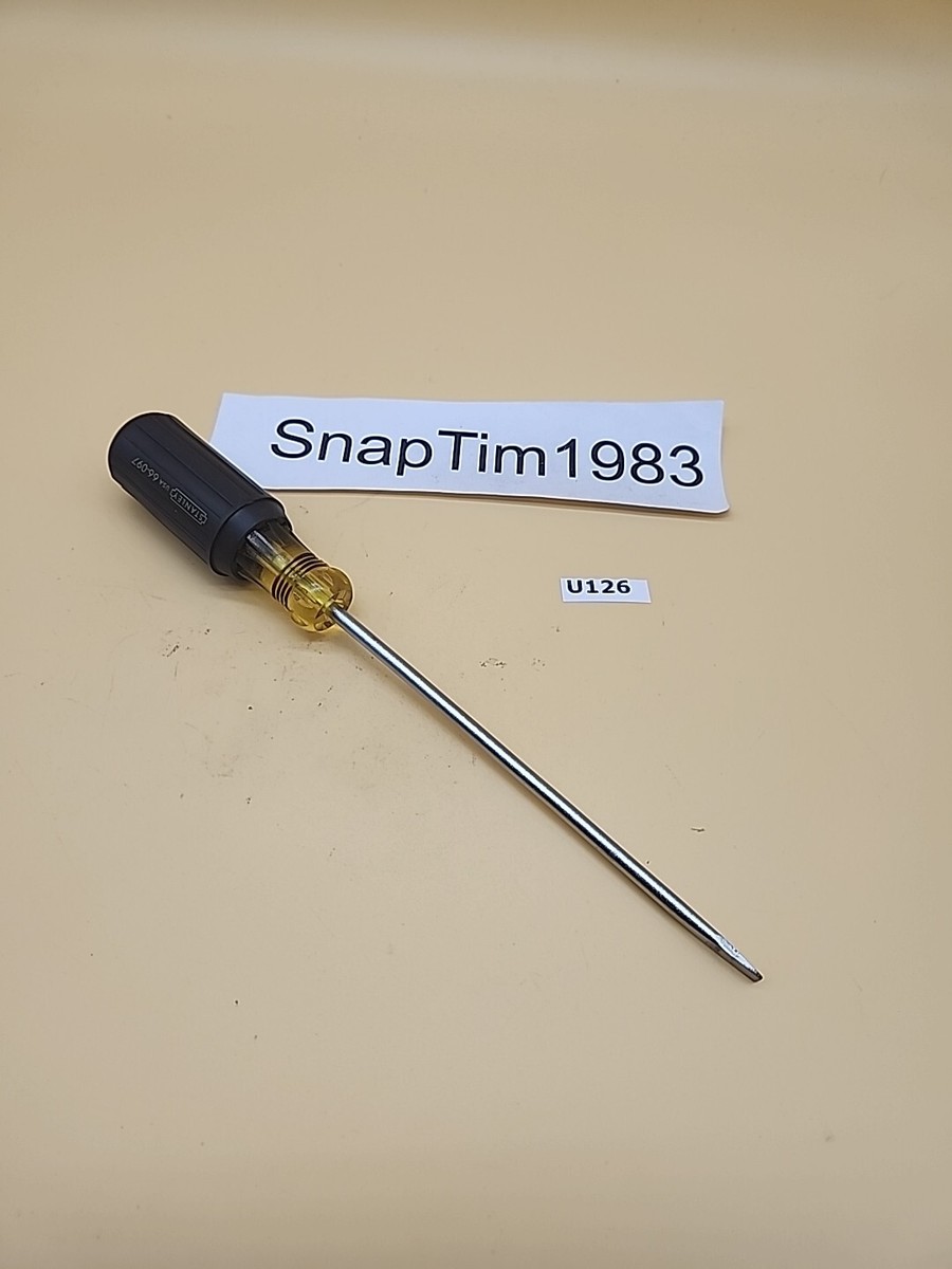 Stanley 66-097 3/16-Inch Vinyl Grip Light Blade Cabinet Tip