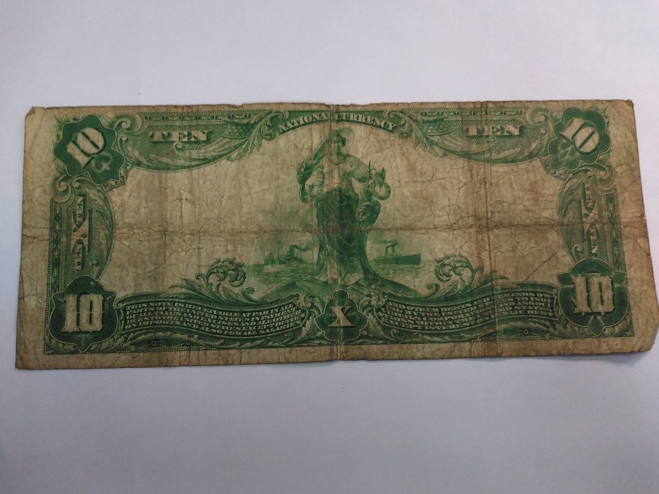 1902 $10 Ten Dollar Horse Blanket Note McKinley Currency | eBay