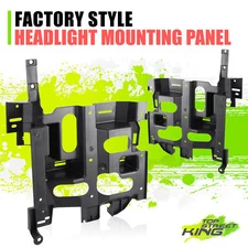 OE Style Headlight Mount Brackets Pair for Chevrolet Avalanche Silverado 03-07